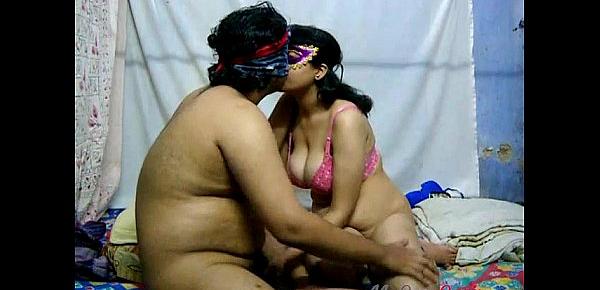  Cock riding porn scene with Indian wife Savita Bhabhi Indian